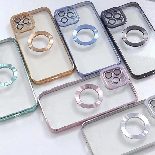 Electroplated فريم موبائل فون ڪيس